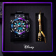 迪士尼（Disney）兒童手表機械風(fēng)青少年12-16歲男孩初中生小學(xué)生運動(dòng)電子表 炫彩電光紫