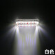 汽車(chē)太陽(yáng)能防追尾警示燈摩托車(chē)電動(dòng)車(chē)三輪車(chē)免接線(xiàn)爆閃防撞燈尾燈 太陽(yáng)能免接線(xiàn)警示燈【白色】