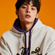 MLMR MY LIFE MY RULES夏季男裝潮流時(shí)尚字母印花連帽衛(wèi)衣M2333300 淺花灰 S 170