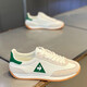 踏扣輕奢品牌男鞋大公雞鞋子男透氣潮流運動(dòng)阿甘鞋男軟底舒適時(shí)尚板鞋 01白綠 42
