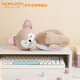 國譽(yù)(KOKUYO)Campus動(dòng)物毛絨筆袋女孩禮物收納包 沙狐 WSG-PC312-3