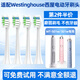 皓衛適配Westinghouse西屋電動(dòng)牙刷頭WT-501w/301w型成人替換頭 白色清潔型4支裝