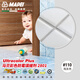 MAPEI馬貝彩色防霉填縫劑2801抗風(fēng)化優(yōu)異耐磨抗壓性防霉水泥基憎水型 #110淺灰色 5kg