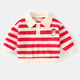 贏(yíng)一貝寶寶polo領(lǐng)衛衣純棉春秋嬰兒新款洋氣上衣春款兒童春裝衣服