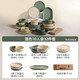 川島屋（KAWASIMAYA）北歐碗盤(pán)餐具組合整套餐具陶瓷碗筷子盤(pán)子喬遷禮物碗筷套裝 10人食(雙耳湯碗配置)