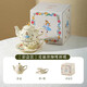 川島屋愛(ài)麗絲茶壺茶具套裝閨蜜生日禮物品女生新婚喬遷新居伴手禮 【彩盒裝】愛(ài)麗絲咖啡壺套裝