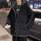 CEENIU羽絨服男生浙江嘉興平湖羽絨服生產(chǎn)基地初高中生外套冬季加厚保暖 冬天衣服九江韓版潮流：黑色 XL 大學(xué)生男孩外套：