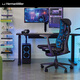 赫曼米勒（HERMAN MILLER） xLogitechx羅技G聯(lián)名Embody電競椅 人體工學(xué)椅 電腦椅久坐不累 青藍(lán)色