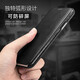MRPYE適用蘋果iphone16pro max真皮15手機(jī)殼14磁吸翻蓋13商務(wù)12保護(hù)套全包防摔時(shí)尚高檔 頭層牛皮，翻蓋曲面復(fù)古黑 6.7英寸蘋果12pro max