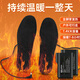 明愛鋰電池充電鞋墊發(fā)熱保暖鞋墊電熱鞋墊電暖墊加熱墊可行走男女 普通款43-44碼-發(fā)熱7-8小時