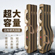 黑鰭加厚魚(yú)竿包多功能漁具包大容量桿包免拆輪釣魚(yú)大肚背包防水海竿 80CM雙層直方包（防水面料） 可背可提