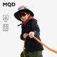 馬騎頓（MQD）三防 MQD童裝男女童同款外套秋冬兒童加絨中大童保暖外套 黑色 130