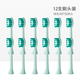 科蒂斯（KEDISI） 科蒂斯電動(dòng)牙刷頭德國進(jìn)口刷毛D5型號專(zhuān)用【其他型號不匹配】電動(dòng)刷頭 12支 綠色