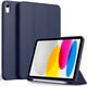 zonyee iPad 第十代軟殼保護皮套帶筆槽/11支架適用蘋(píng)果平板電腦10.2/10.9英寸A2696/Pro11/air4/5 軟殼帶筆槽【寶石藍】 ipad 第10代/iPad11（A16）