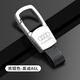 奧迪原廠(chǎng)鑰匙扣a4l a6l q5l q6l掛件a5l高檔a3男士q3汽車(chē)鑰匙鏈a7 奧迪A6L-方扣-銀色[背面可定制]