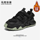 馬克華菲男鞋老爹鞋夏季新款透氣網(wǎng)面戶(hù)外男士休閑運動(dòng)鞋厚底增高鞋子男 黑色（加絨） 跟高6cm 41 標準運動(dòng)鞋尺碼