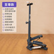 迪卡儂（DECATHLON）踏步機家用健身腳踏減肥燃脂室內(nèi)運動器材EYE4 至尊款-深藍色
