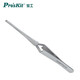 寶工（Pro'sKit） 1PK-108T 不銹鋼細平反彈鑷子165mm