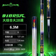 本汀KingBTR918臻輕大物竿小錐度超輕超硬好拋碳素臺釣竿魚竿鰱鳙竿 6.3m 臻輕大物5.5H【小錐度大釣重