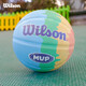 威爾勝（Wilson）官方MVP系列兒童青少年學(xué)生糖果球初學(xué)入門(mén)級彩色耐磨橡膠籃球 WZ3012301CN5-5號球