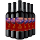 五女山【五女山官方】 喝彩山葡萄酒 甜酒紅酒熱紅酒740ml*6