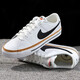 耐克（NIKE）男鞋 25夏季新款運動鞋經(jīng)典款COURT滑板鞋低幫休閑鞋 DH3162-100/尺碼偏小/曬圖退10 41 (260mm)