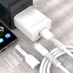 領(lǐng)優(yōu)創(chuàng)活iQOO13充電器保護(hù)套適用iQOO13手機(jī)數(shù)據(jù)線防折斷纏繞繩120W快充雙Type-C口通用咬線器全包簡約防摔 iQOO13專用【簡約白】套裝
