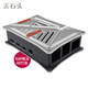 丟石頭 raspberry pi 樹(shù)莓派4B外殼 大號散熱風(fēng)扇 注塑ABS保護殼 炫酷銀 帶風(fēng)扇 預留接口 帶風(fēng)扇ABS外殼
