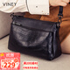 viney牛皮包包女包斜挎媽媽包中年輕奢單肩包生日禮物高級感送女友老婆
