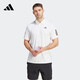 阿迪達斯 adidas網(wǎng)球運動(dòng)短袖翻領(lǐng)POLO衫短袖T恤 IS2295
