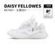 黛西法羅（Daisy Fellowes）【 丁禹兮同款】火箭001面包鞋男女款板鞋耐磨休閑運動鞋 周深同款贈【DF夜光鞋飾】純白色 41