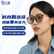 0度（PERFECTSIGHT）  防藍光防輻射眼鏡 電腦手機護目鏡 近視眼鏡可配度數 時(shí)尚百搭 黑金色框+醫用版六防鏡片 無(wú)度數 ( 平光鏡)