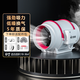 艾美特換氣扇管道風(fēng)機斜流增壓大吸力強力靜音廚房電機油煙排氣扇抽風(fēng)機 【6寸遙控款】免接線(xiàn) DPT15-50AR