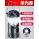 露營(yíng)燈太陽(yáng)能馬燈戶外超長(zhǎng)續(xù)航充電帳篷氛圍燈應(yīng)急頭燈手電筒強(qiáng)光 標(biāo)配 黑色單光源 太陽(yáng)能充電
