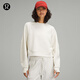 lululemon丨Scuba 女士寬松款套頭衛(wèi)衣 LW3HX5S 骨白 XL /XXL