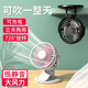 DECOVIEW小風(fēng)扇usb/電風(fēng)扇/小電扇桌面/臺扇辦公宿舍學(xué)生戶(hù)外大風(fēng)力床頭車(chē)載迷你便攜嬰兒車(chē)壁掛夾式充電扇 白色 USB插電款【三擋調節丨節能低噪】