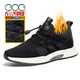 高哥內增高鞋 新款戶(hù)外運動(dòng)鞋男士?jì)仍龈咄笟庑蓍e運動(dòng)鞋男 加棉黑色WS88821M 38
