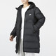 耐克（NIKE）男裝冬新款運動服連帽加厚防風保暖長款羽絨服休閑外套DV1134-010 DV1134-010/長款羽絨服 XL