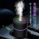 閱客車(chē)載加濕器凈化器霧化香薰噴霧機汽車(chē)用氛圍燈黑科技氧吧小型可加香水臥室迷你空氣加濕器辦公桌 靜謐黑【基礎款需接線(xiàn)】 數據線(xiàn)+香水1瓶+棉棒1根