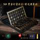 尋弈豪華黑檀木紅木象棋中國象棋大號實(shí)木棋子全套送禮帶棋盤(pán)軟布 50#黑金一體棋盒+紫光檀棋子