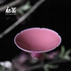 憶器 蕭琴桃花斗笠盞 景德鎮(zhèn)陶瓷顏色釉主人杯品茗杯單杯茶盞茶碗 花口斗笠盞
