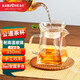 金灶（KAMJOVE） 公道杯加厚耐熱玻璃茶漏泡茶器公杯茶具配件玻璃杯分茶器茶道杯 GO-31搭配GO-08玻璃茶漏