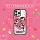 CASETIFY 飛天小女警 x CASETiFY聯(lián)名 愛(ài)心光波 適用于iPhone 16/15/14/13  Plus/Pro/Max 防摔手機殼 透明黑框 iPhone 16 Pro Max
