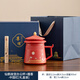 聚晟故宮天壇文創(chuàng)陶瓷茶杯子辦公水杯公司商務會議禮品節(jié)日紀念伴手禮 辦公杯+檀香-仙鶴中國紅+禮盒裝