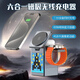 EOENKK 三合一無(wú)線(xiàn)充電器magsafe磁吸蘋(píng)果iPhone16ProMax手機(jī)apple watch手表耳機(jī)多功能Qi2快充底座支架 太空灰|桌面充電站+藍(lán)牙音箱+時(shí)鐘鬧鐘+像素動(dòng)畫(huà)
