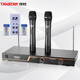 得勝（TAKSTAR）TS-7200無線話筒家用唱歌一拖二遠距離會議舞臺直播話筒麥克風(fēng) 標(biāo)配+充電套裝 官方標(biāo)配