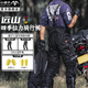 小調(diào)子遠(yuǎn)山三層可拆卸摩托車騎行拉力服冬季保暖防水男女四季騎行服 二代遠(yuǎn)山褲子+背帶【4塊護(hù)具】 XL
