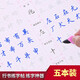 晟郵（SHENG YOU） 行書(shū)楷書(shū)凹槽練字帖成人大小學(xué)生兒童練字板小學(xué)生男生女生硬筆書(shū)法鋼筆練字貼 5本全套行書(shū)（送20芯2筆2握）