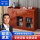 中偉（ZHONGWEI）現(xiàn)代簡約陽臺柜木質(zhì)儲物柜收納酒水茶水柜三門（全自動燒水配置）