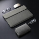 GYSFONE蘋果MacBook Air 2025 13英寸M4內(nèi)膽包筆記本電腦包15英寸內(nèi)膽保護(hù)套Pro 14 M3收納袋防潑水 橫款-灰色+電源袋 MacBook Air 13 13.6英寸（M4